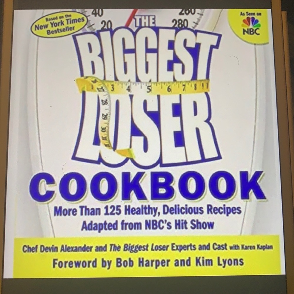 Book-The Biggest Loser Cookbook
